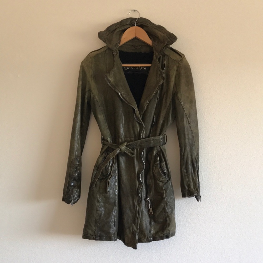 ➕Women's Giorgio Brato Leather Jacket
